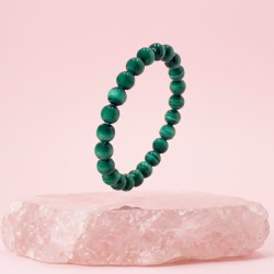 Bracelet Malachite Naturelle –  Équilibre