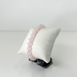 Bracelet Quartz Rose Naturel – Douceur & Élégance